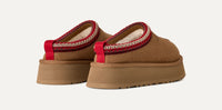 UGG Tazz II – Suede-Slipper mit Lammfell-Futter in Chestnut zum Hineinschlüpfen