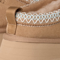 Ziernaht Ugg Tazz Sand Schuh - Hellblau Weiss