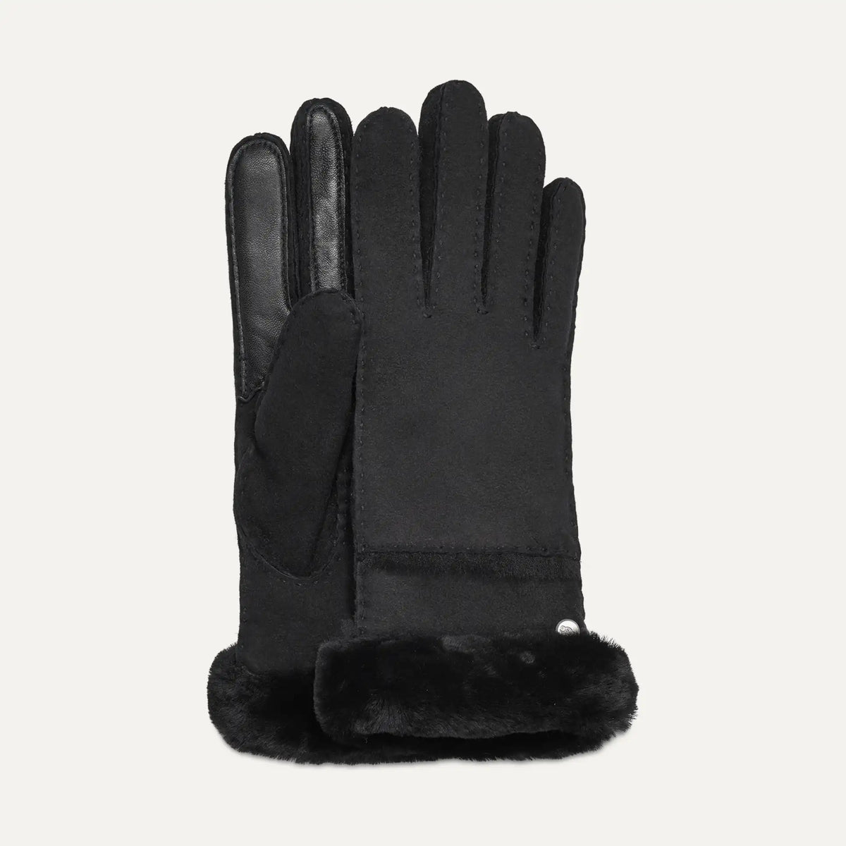 UGG - Ugg Sheepskin Seamed Glove Black