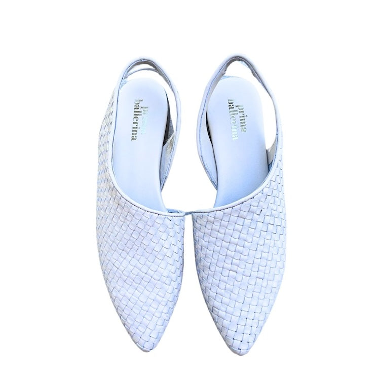 Prima Ballerina - Leder Sandalen Twist Cream