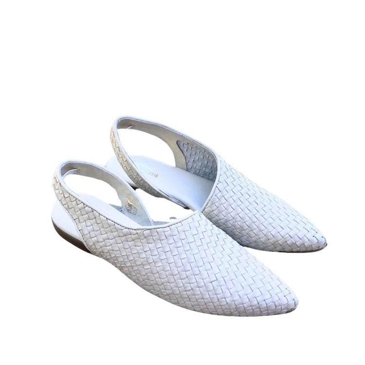 Prima Ballerina - Leder Sandalen Twist Cream