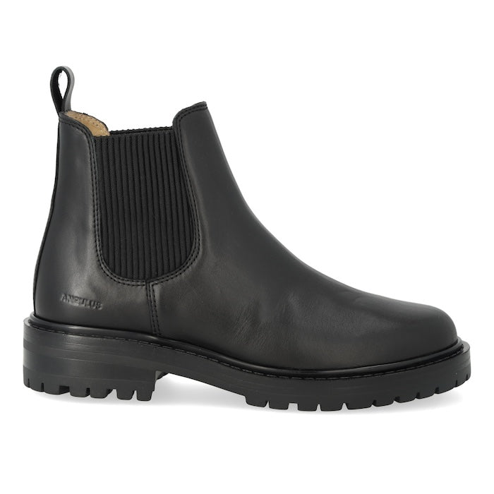 Angulus - Chelsea Boot with Elastic Glattleder
