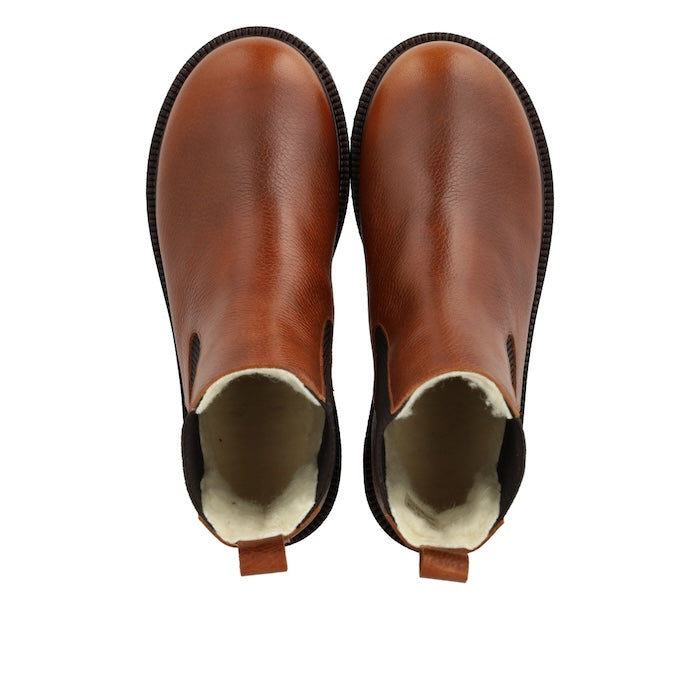 Angulus - Chelsea Boots gefüttert Cognac