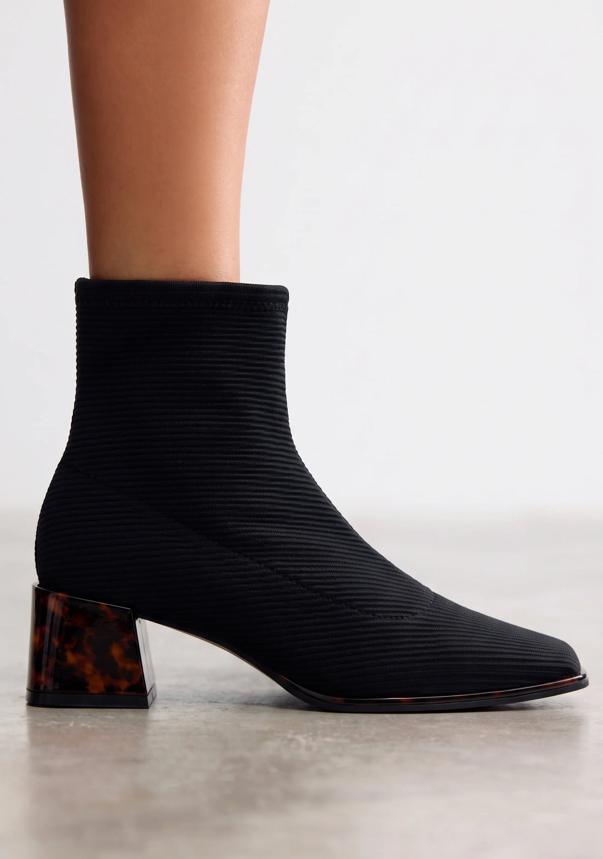 Leopardenabsatz Herbstschuhe Elastisch