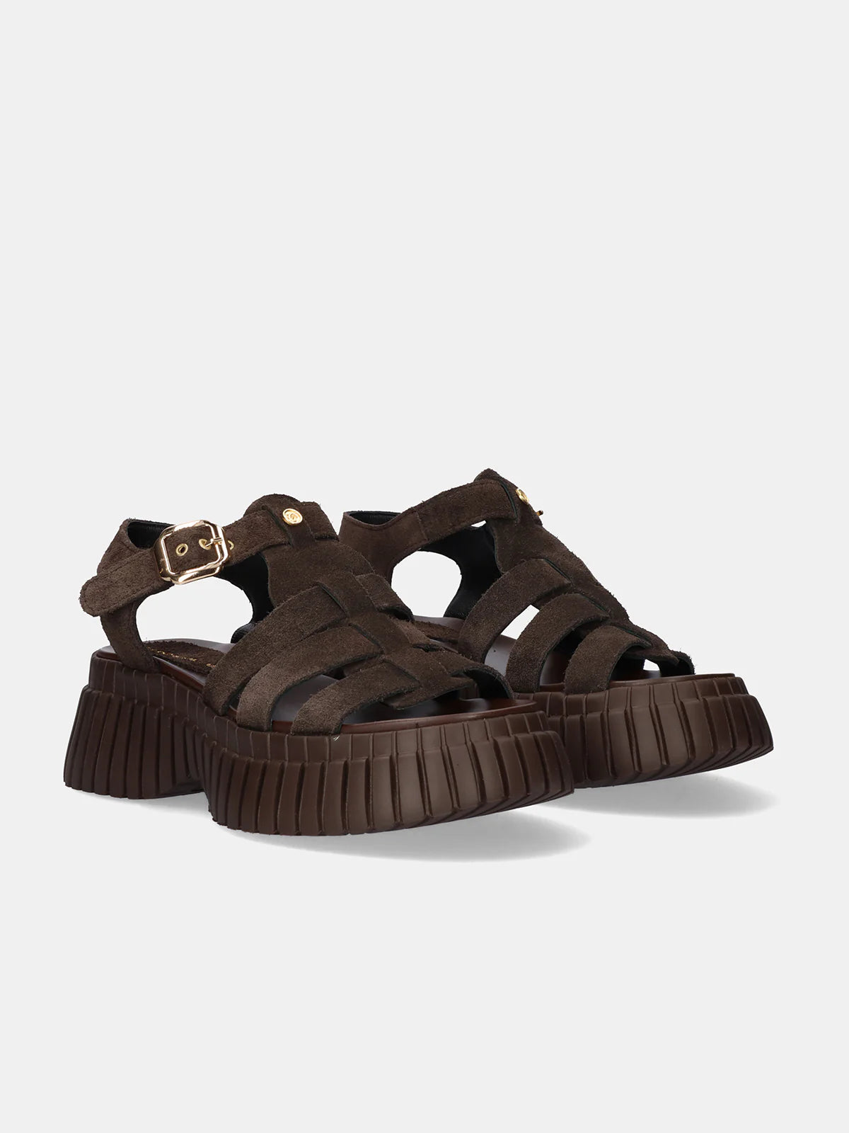 Tsakiris Mallas Sommer Sandalen mit Plateausohle