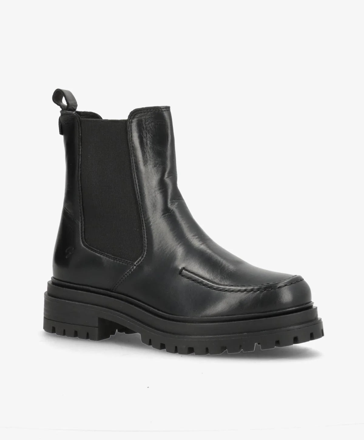 Shoedesign Copenhagen ASPEN Chelsea Boots Damen Schwarz weiches Leder 