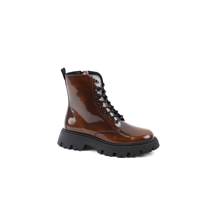 Apple of Eden - Lace Boots Cognac