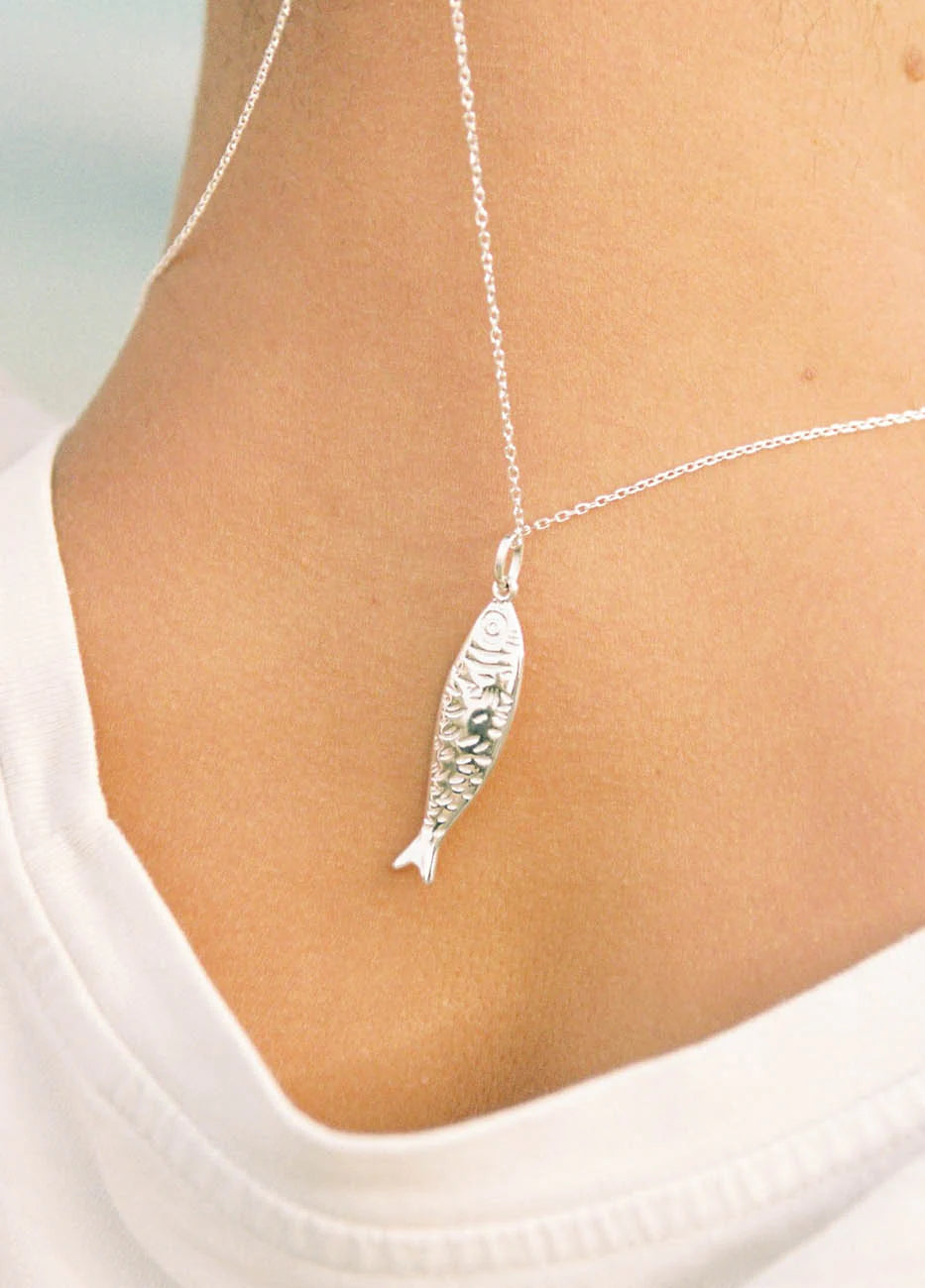 Halskette "Sardina" Silber