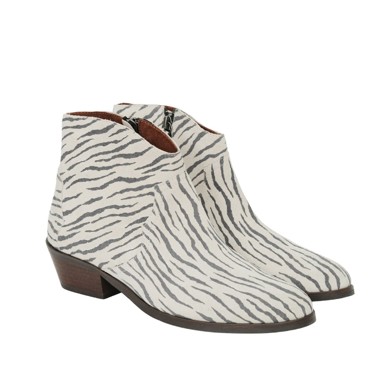 Anonymous Copenhagen- Fiona Suede Print Zebra