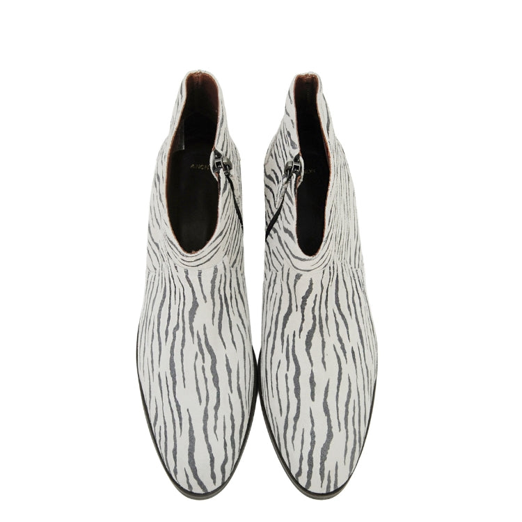 Anonymous Copenhagen- Fiona Suede Print Zebra
