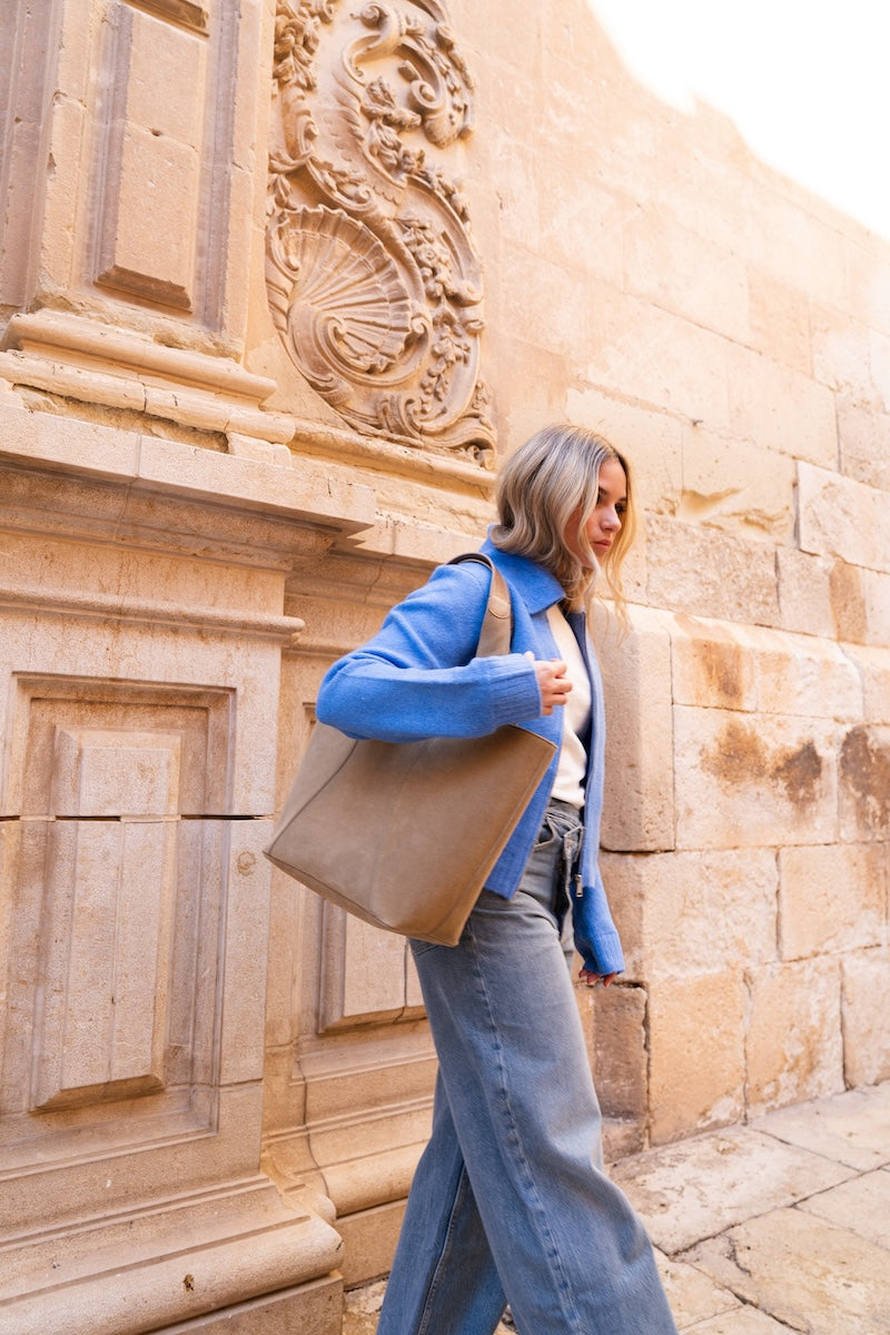 Ann Kurz - Carryall Shopper Taupe