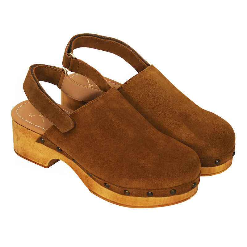 KMB Clogs Wilka Camel