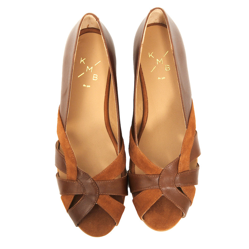 KMB Ballerinas Amelie Amaretto