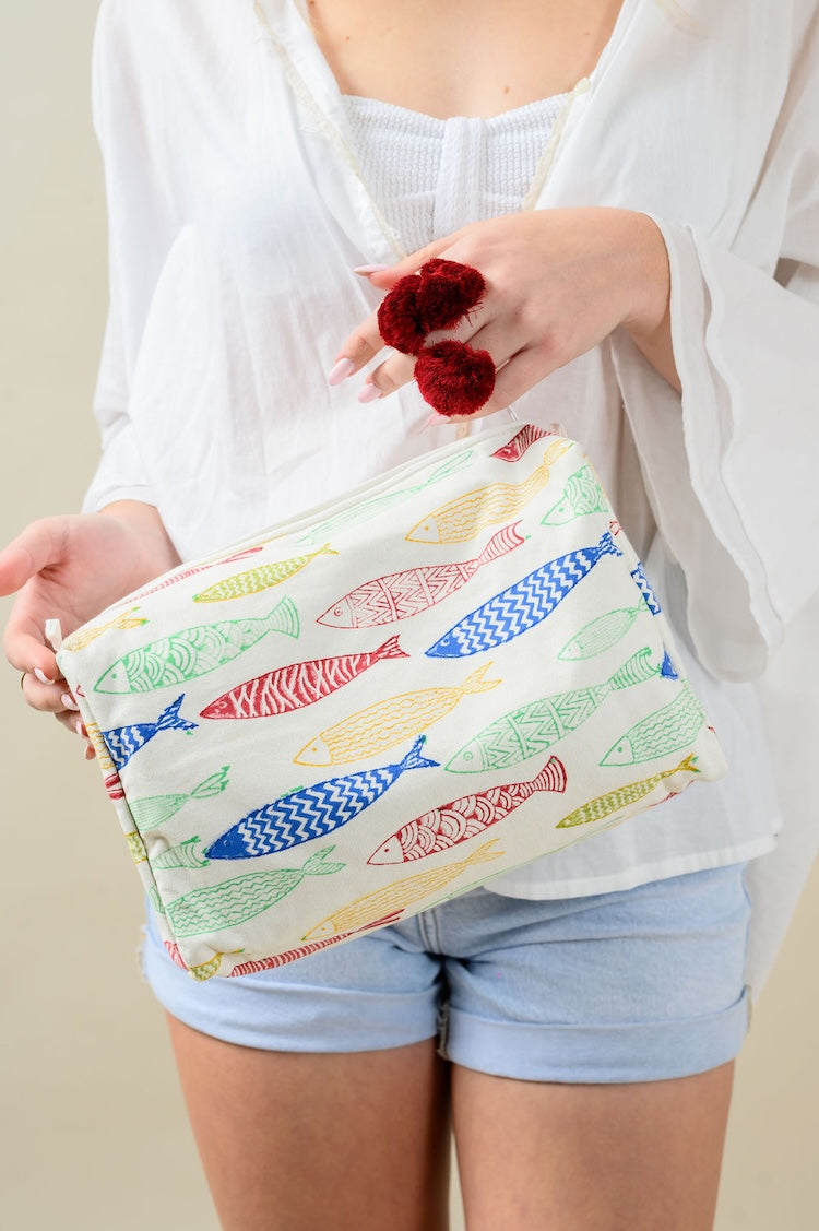 Kores - Color Fish Necessaire Toiletry Bag