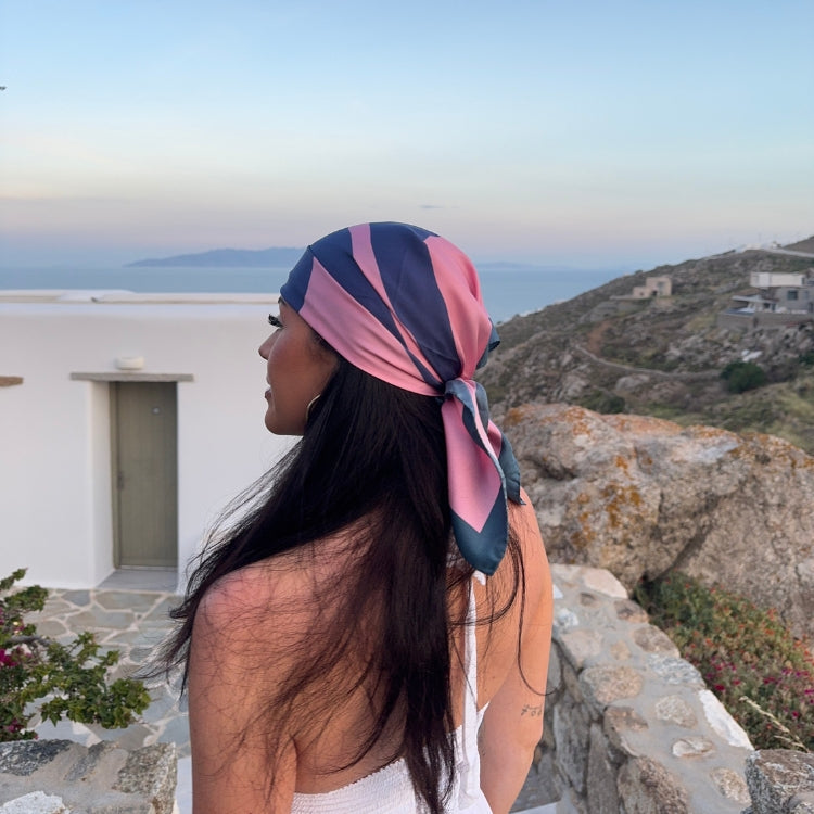 Desert Botanical– Silk Foulard by Tania Bisaz × Prima Ballerina