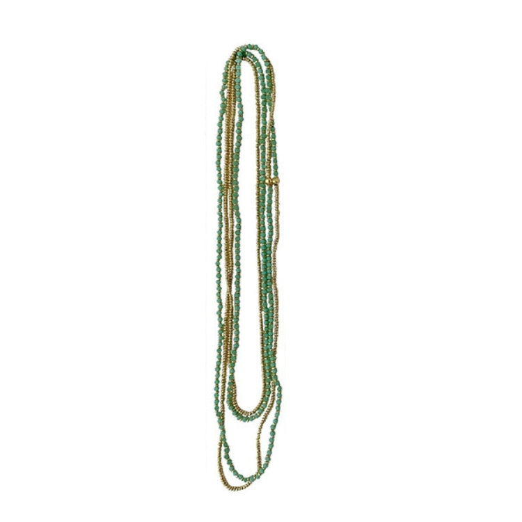 Halskette "Perla" Verde Oro
