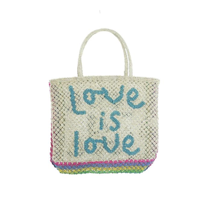 Jackson Jutetasche Love is love