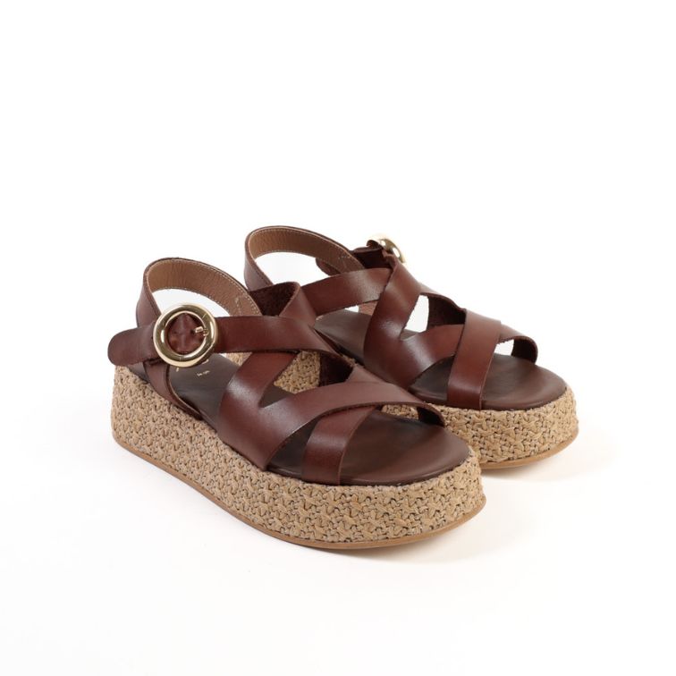 KMB Sam Sandalen Brown
