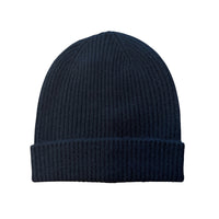 Kaschmir Beanie Black Schwarz