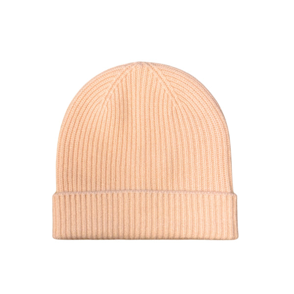 Kaschmir-Beanie Hell Rosa