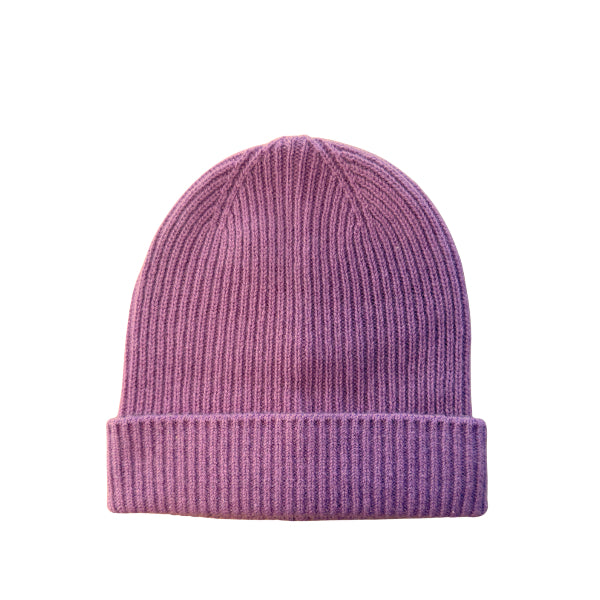 Kaschmir Beanie Violett
