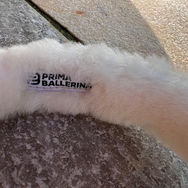 Ohrenwärmer Lammfell Beige