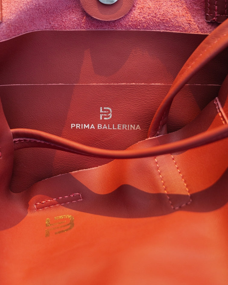 Tote Bag Leder  Rot 3