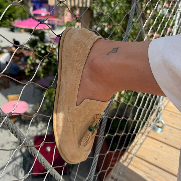 Inuovo - Loafer Leder Tassel Beige