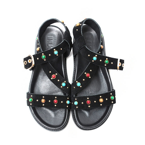 Inuovo - Sandalen Boho Black