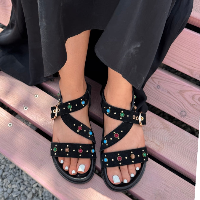 Inuovo - Sandalen Boho Black
