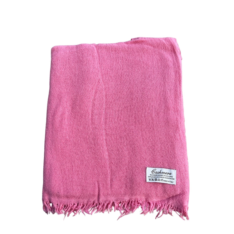 Winterschal - Uni Rosa