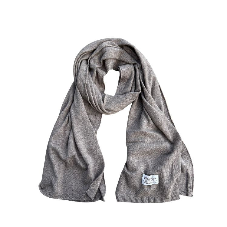 Winterschal - Cashmere Mix Braun