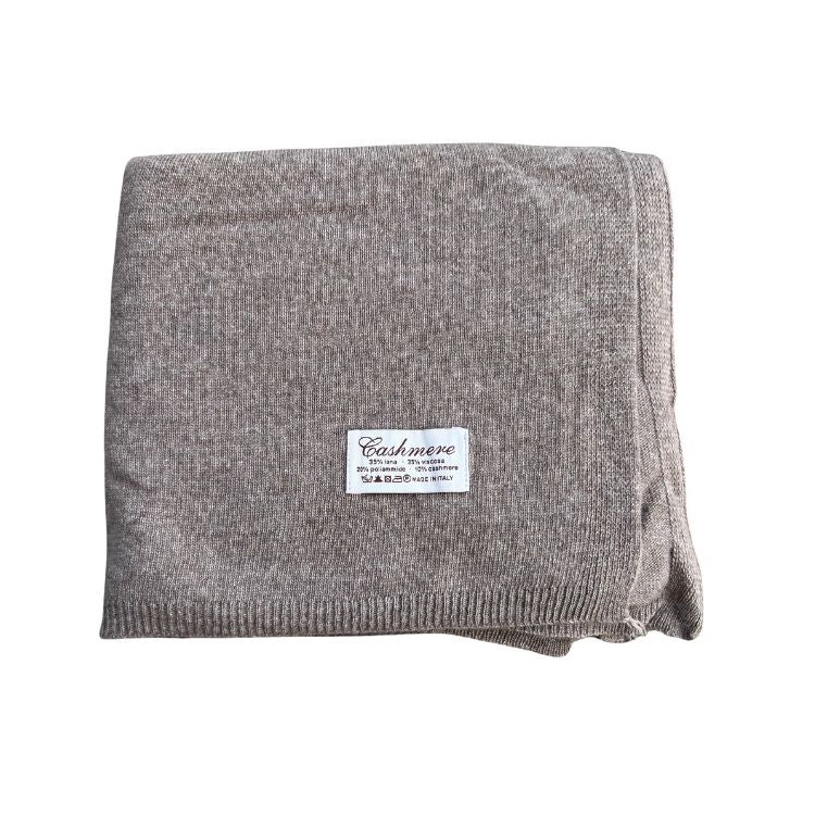 Winterschal - Cashmere Mix Braun