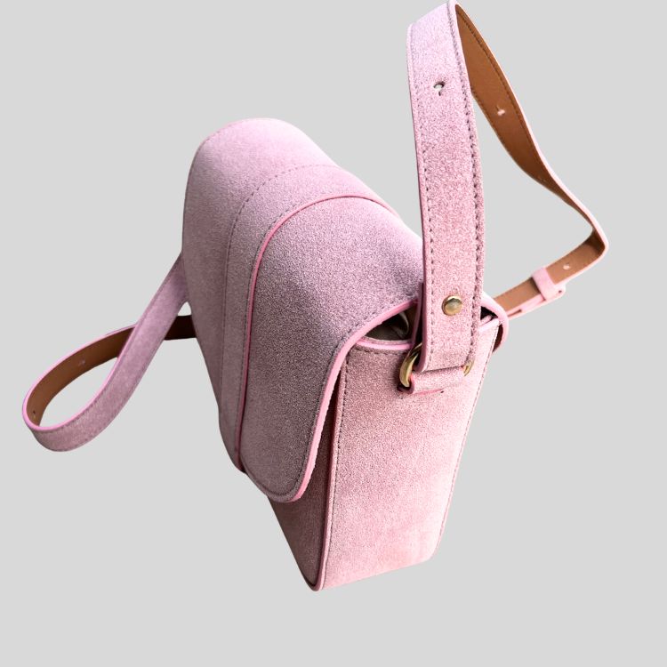 Ann Kurz - Satchel Crossbody Rosa