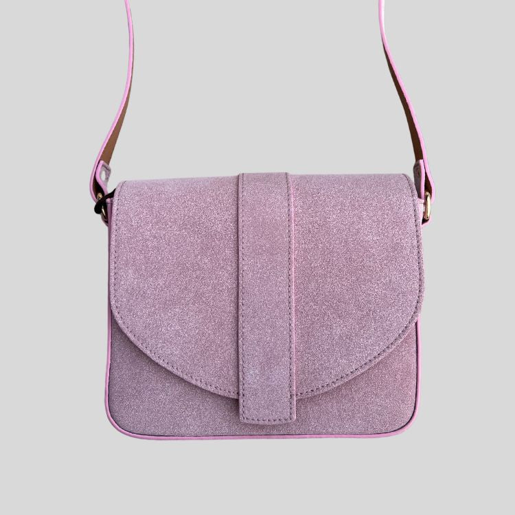 Ann Kurz - Satchel Crossbody Rosa