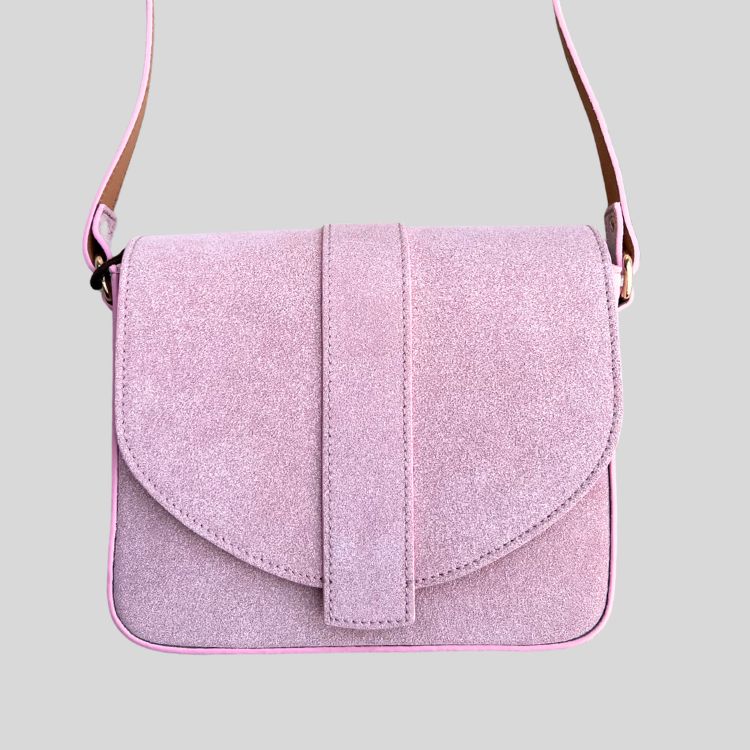 Ann Kurz - Satchel Crossbody Rosa