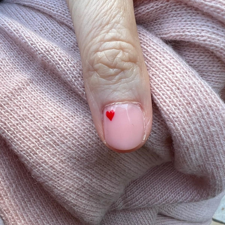 Winterschal - Uni Hellrosa