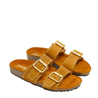 Semerdjian Sandalen Wildleder Camel