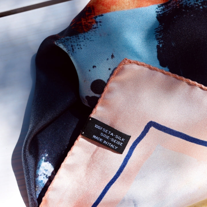 Love – Silk Foulard by Tania Bisaz × Prima Ballerina