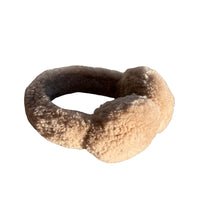 Ohrenwärmer Lammfell Teddy Beige 3