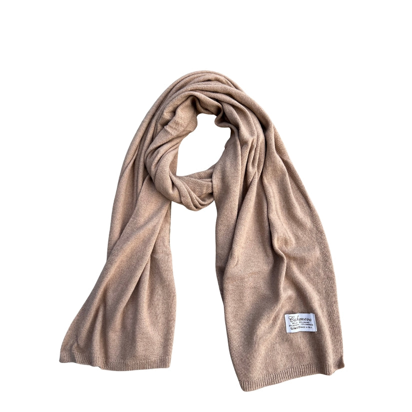 Winterschal - Cashmere Mix Beige