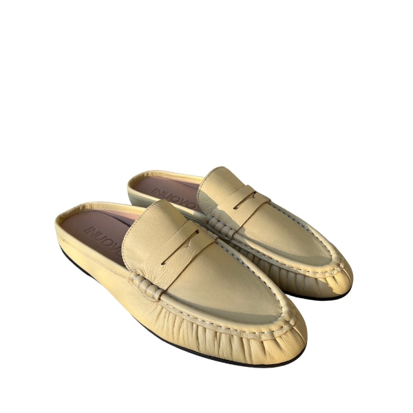 Inuovo - Mules Leder Butter