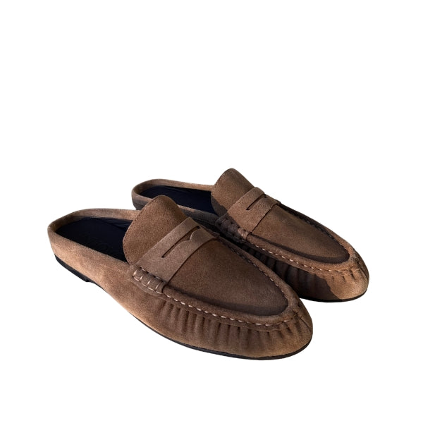Inuovo - Mules Leder Braun