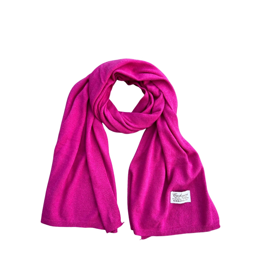 Winterschal - Cashmere Mix Pink