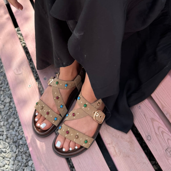Inuovo - Sandalen Boho Beige