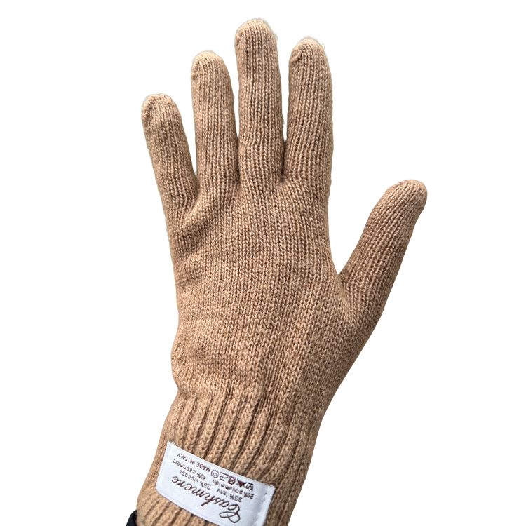Handschuhe - Cashmere Mix Beige