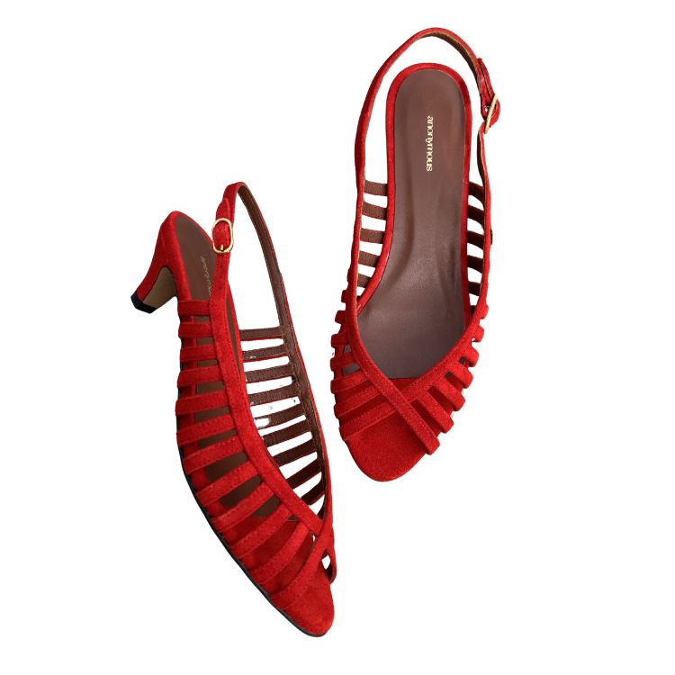 Anonymous Copenhagen- Carminho 40 Stiletto Ruby Red