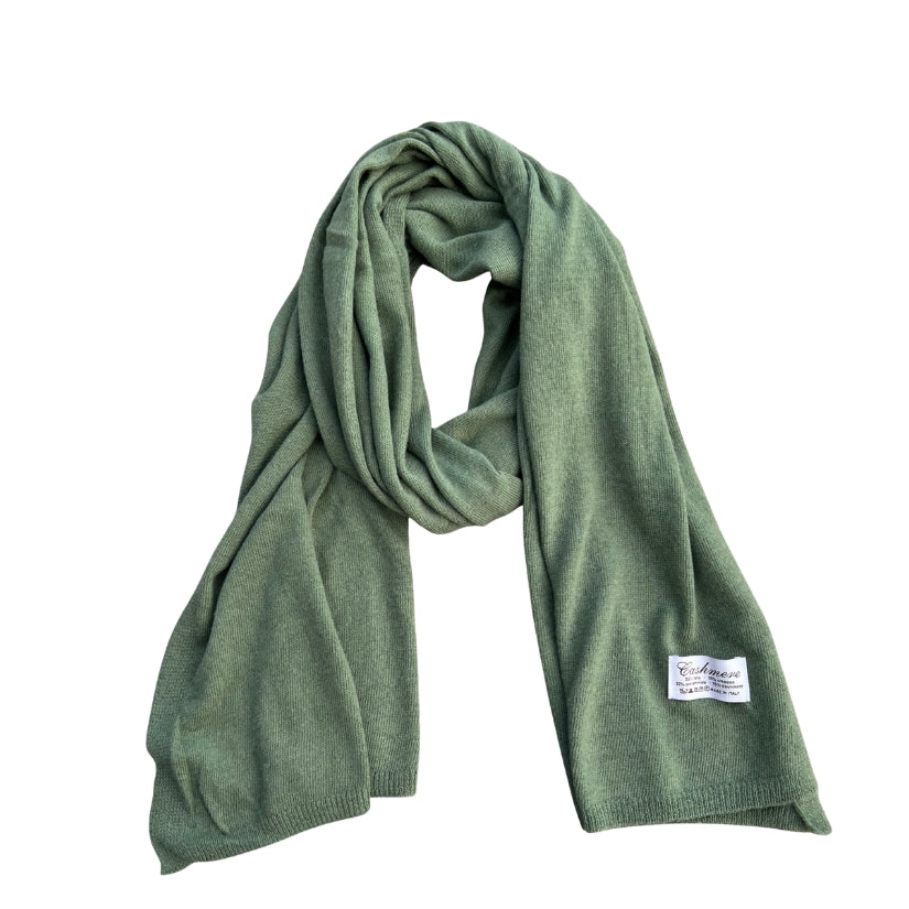 Winterschal - Cashmere Mix Grün