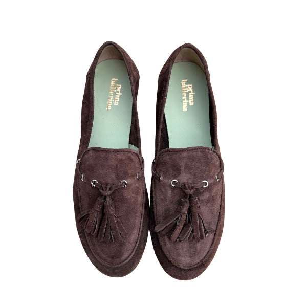 Loafers aus weichstem Leder aus Italien in Braun