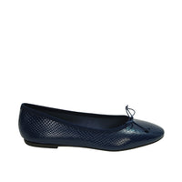 Ballerinas Pitone Blu